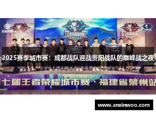 2025赛季城市赛：成都战队迎战贵阳战队的巅峰战之夜
